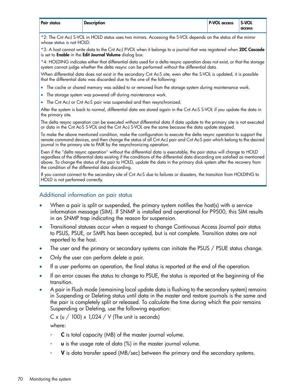 HP XP P9500 Storage User Manual | Page 70 / 187