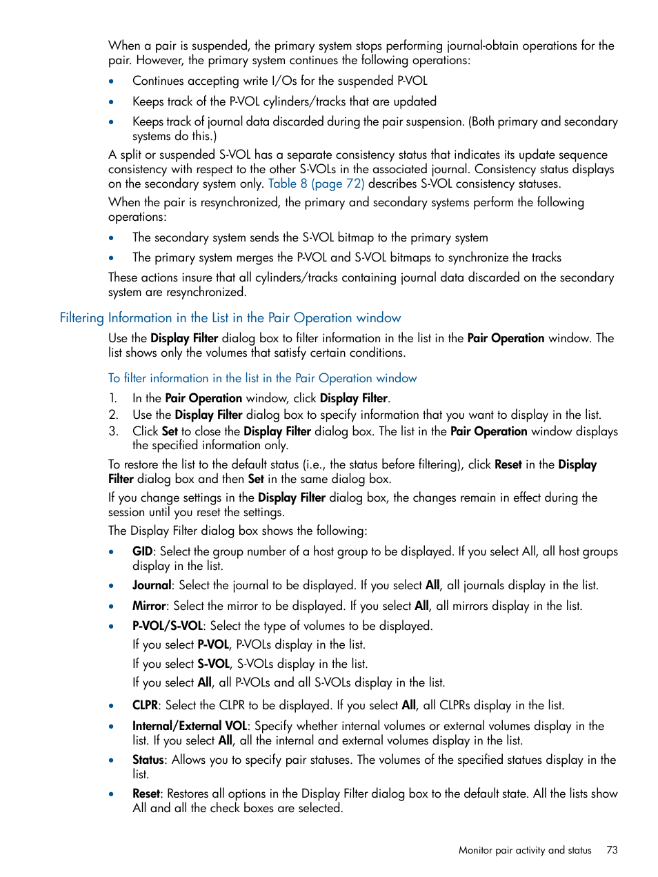 HP XP P9500 Storage User Manual | Page 73 / 187