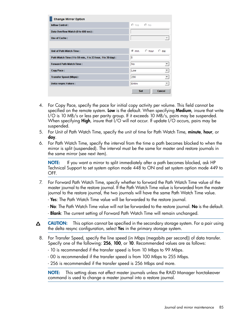 HP XP P9500 Storage User Manual | Page 85 / 187