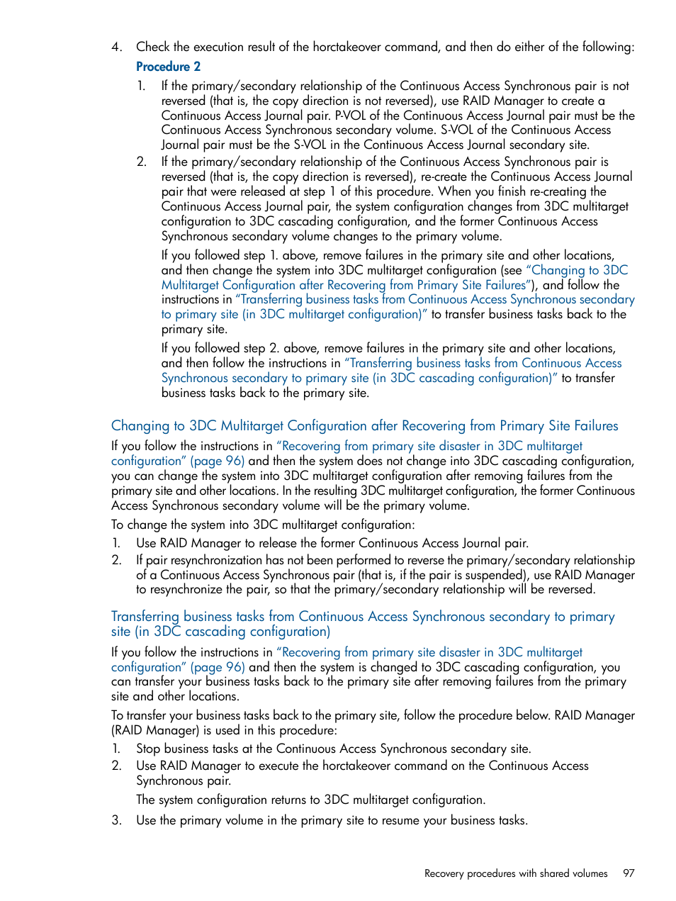 HP XP P9500 Storage User Manual | Page 97 / 187