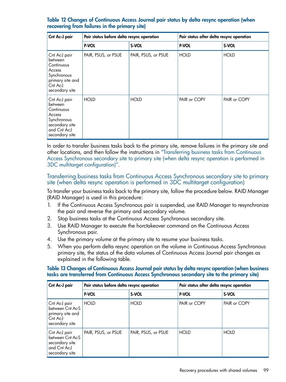 HP XP P9500 Storage User Manual | Page 99 / 187