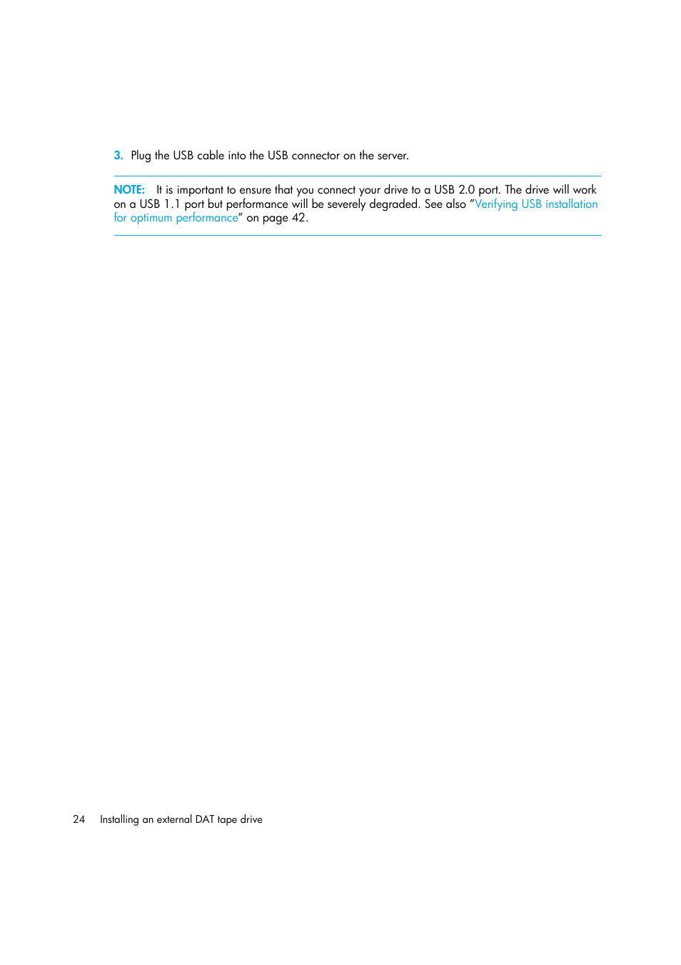 HP StoreEver DAT Tape Drives User Manual | Page 24 / 50