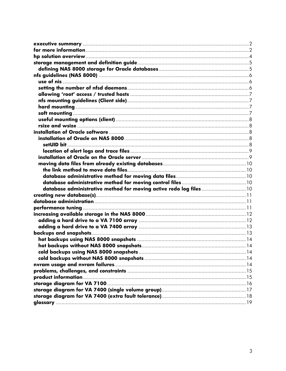 Executive summary2for more information2hp solutio | HP StorageWorks 8000 NAS User Manual | Page 3 / 19
