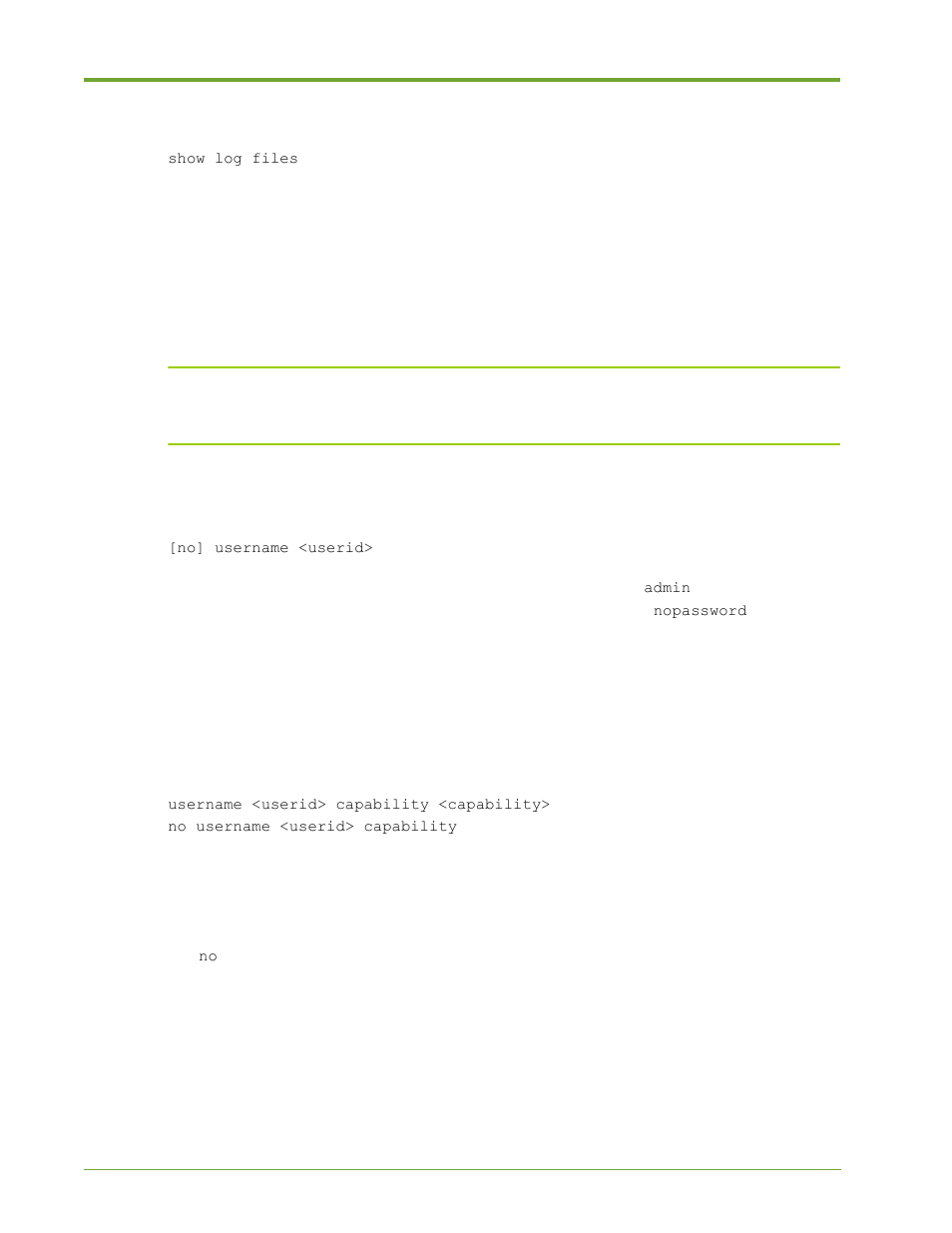 User accounts and local authentication, E cli, see | HP VMA-series Memory Arrays User Manual | Page 158 / 265