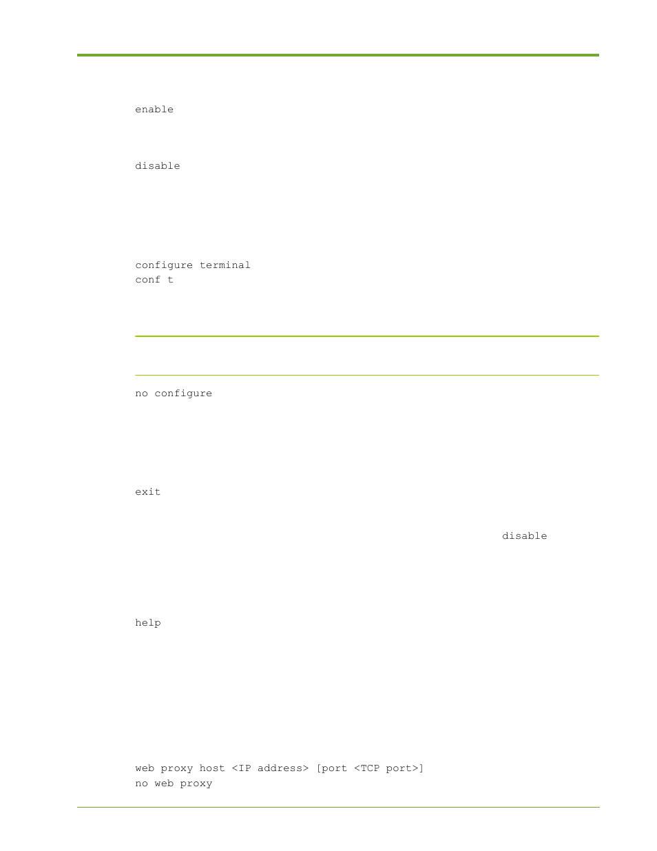 Web proxy settings | HP VMA-series Memory Arrays User Manual | Page 177 / 265