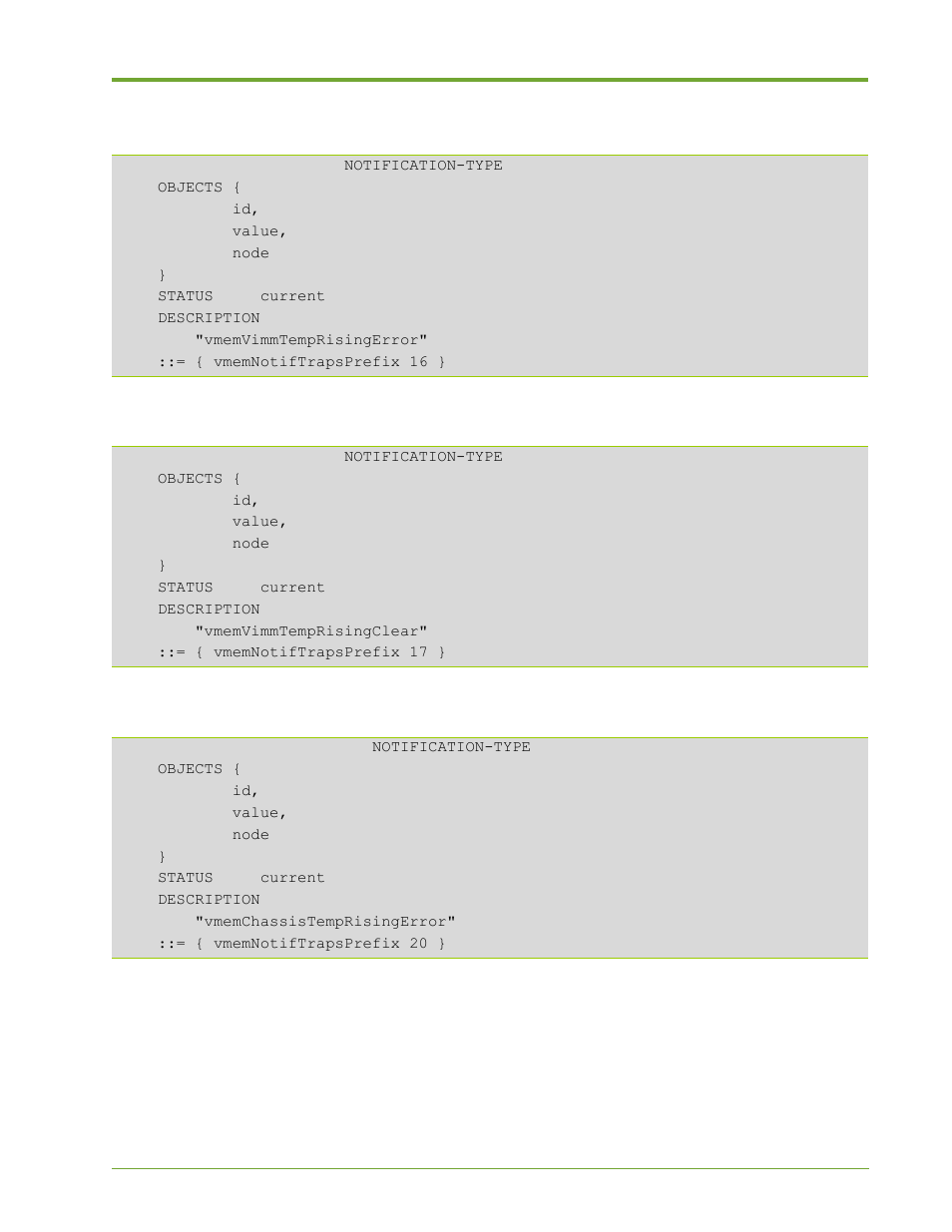 HP VMA-series Memory Arrays User Manual | Page 253 / 265