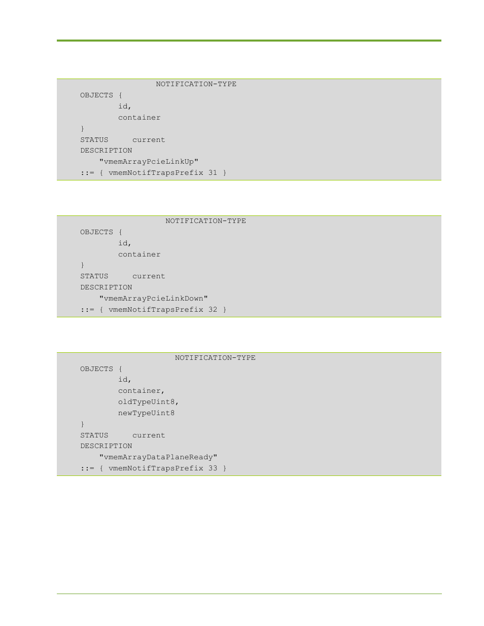 HP VMA-series Memory Arrays User Manual | Page 255 / 265