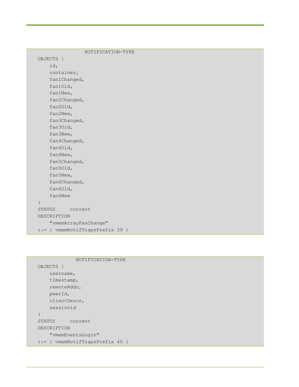 HP VMA-series Memory Arrays User Manual | Page 258 / 265