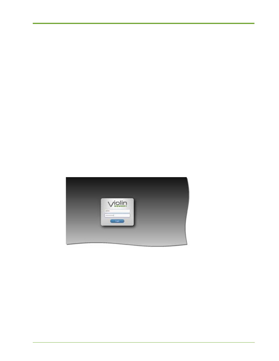 Logging in to the web interface | HP VMA-series Memory Arrays User Manual | Page 27 / 265