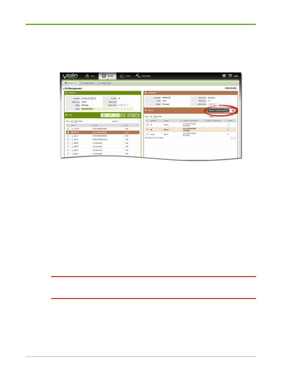 Editing luns | HP VMA-series Memory Arrays User Manual | Page 46 / 265