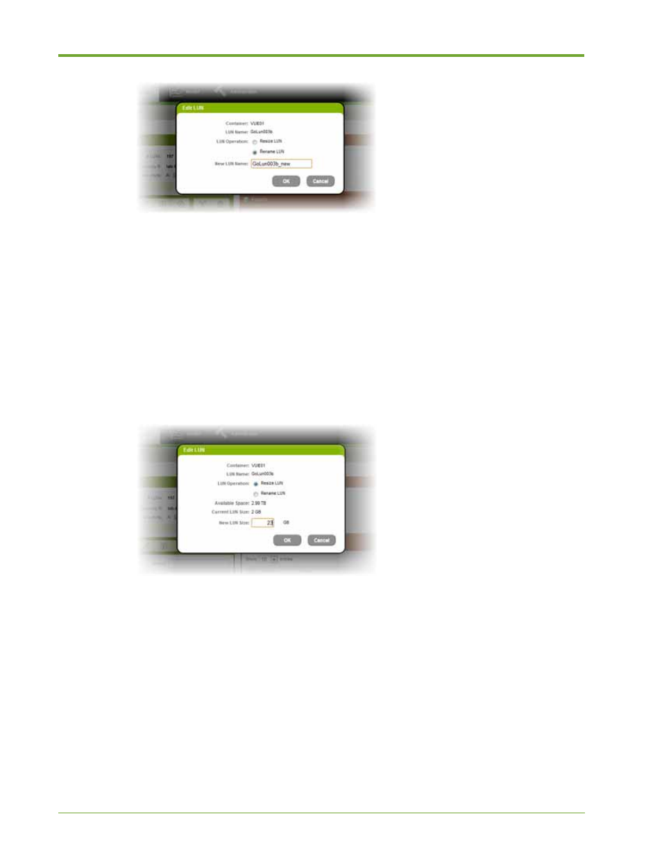 Exporting luns, initiator groups, and initiators | HP VMA-series Memory Arrays User Manual | Page 48 / 265