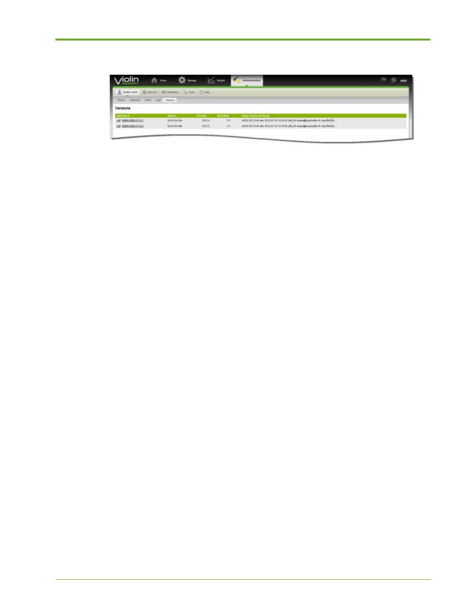 Network, Viewing current network settings | HP VMA-series Memory Arrays User Manual | Page 69 / 265