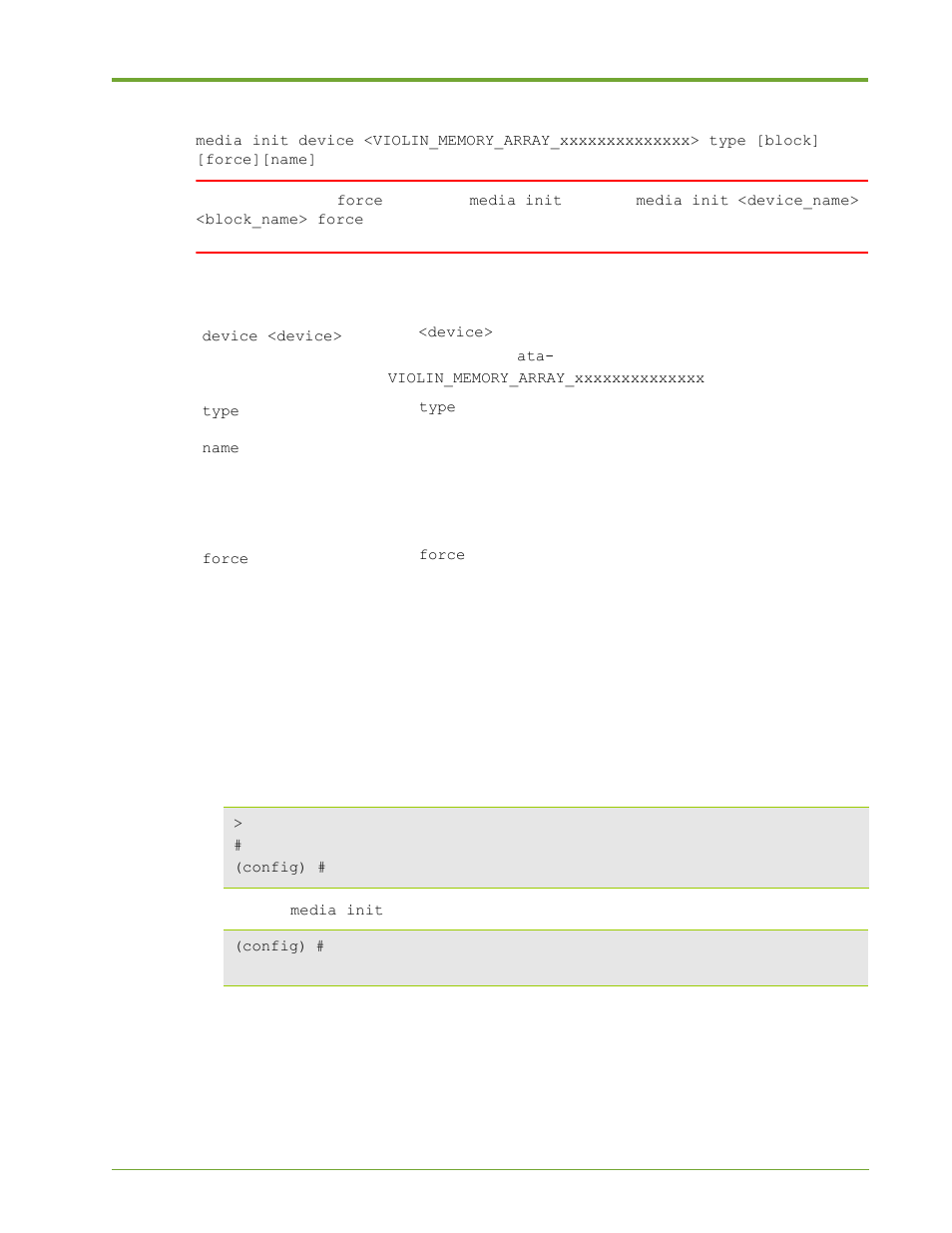 Configuring block storage | HP VMA-series Memory Arrays User Manual | Page 97 / 265