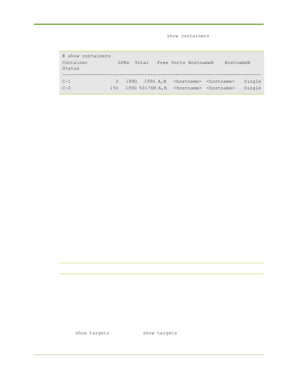 Configuring target ports, Supported target ports, Configuring fibre channel target ports | HP VMA-series Memory Arrays User Manual | Page 99 / 265