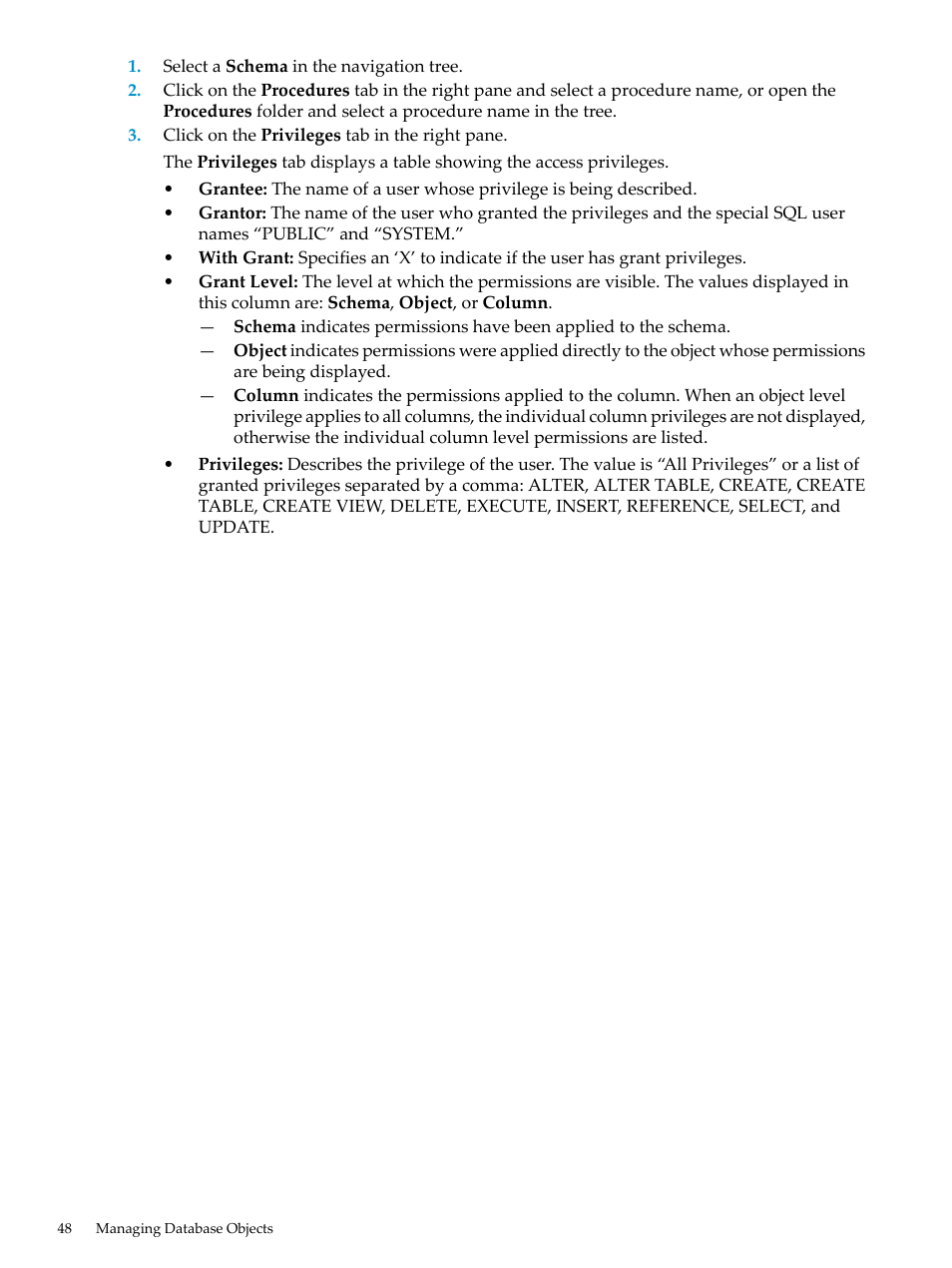 HP Neoview Release 2.4 Software User Manual | Page 48 / 70