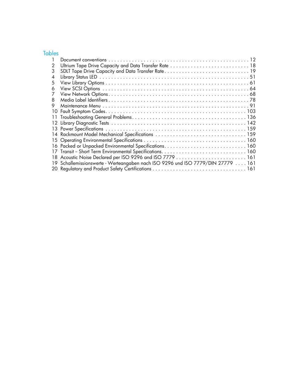 HP StorageWorks MSL6000 Tape Library User Manual | Page 181 / 182