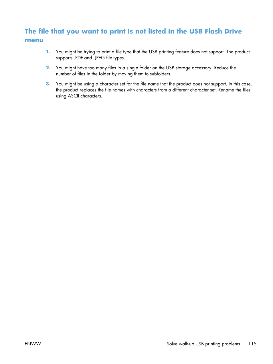 HP LaserJet Pro 400 Printer M401 series User Manual | Page 127 / 148