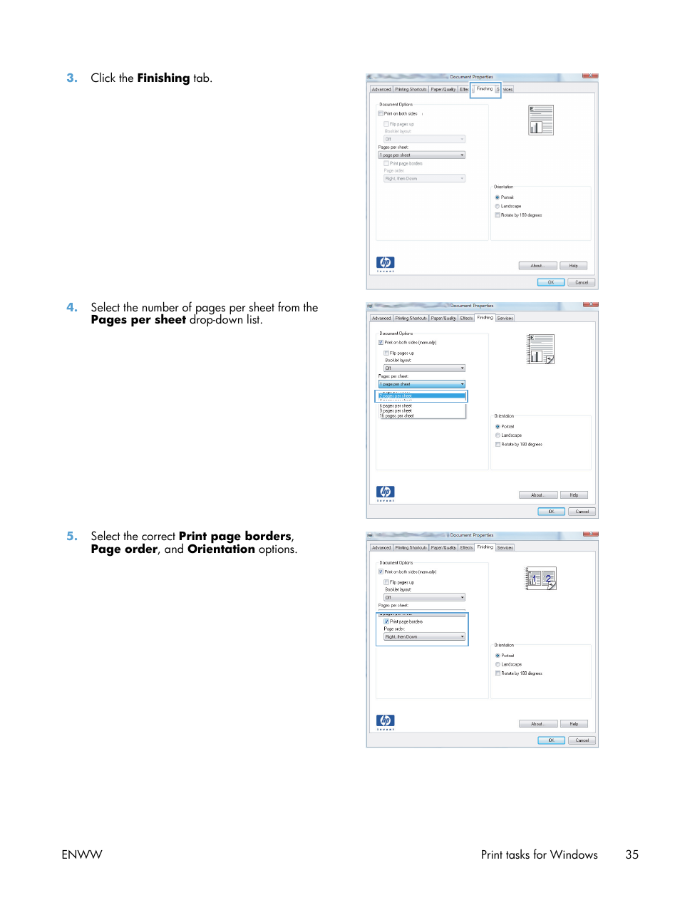 HP LaserJet Pro 400 Printer M401 series User Manual | Page 47 / 148