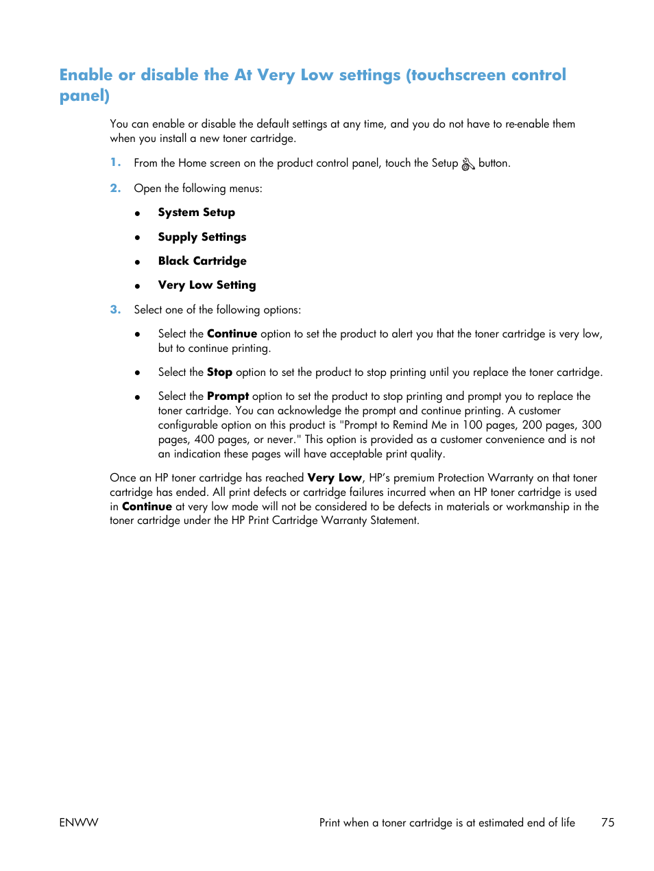 HP LaserJet Pro 400 Printer M401 series User Manual | Page 87 / 148