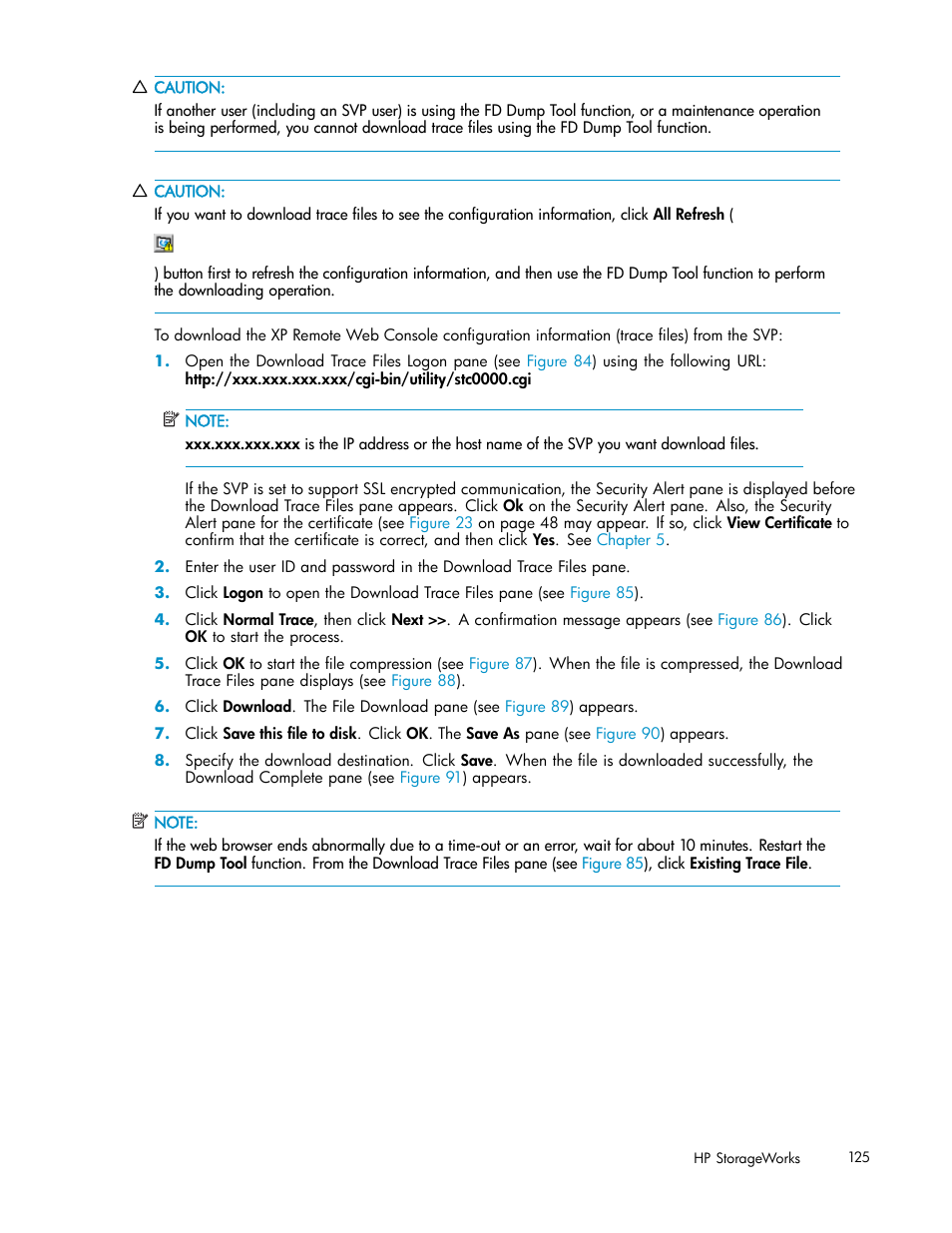 HP StorageWorks XP10000 Disk Array User Manual | Page 125 / 178