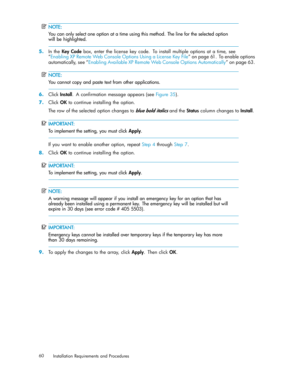 HP StorageWorks XP10000 Disk Array User Manual | Page 60 / 178