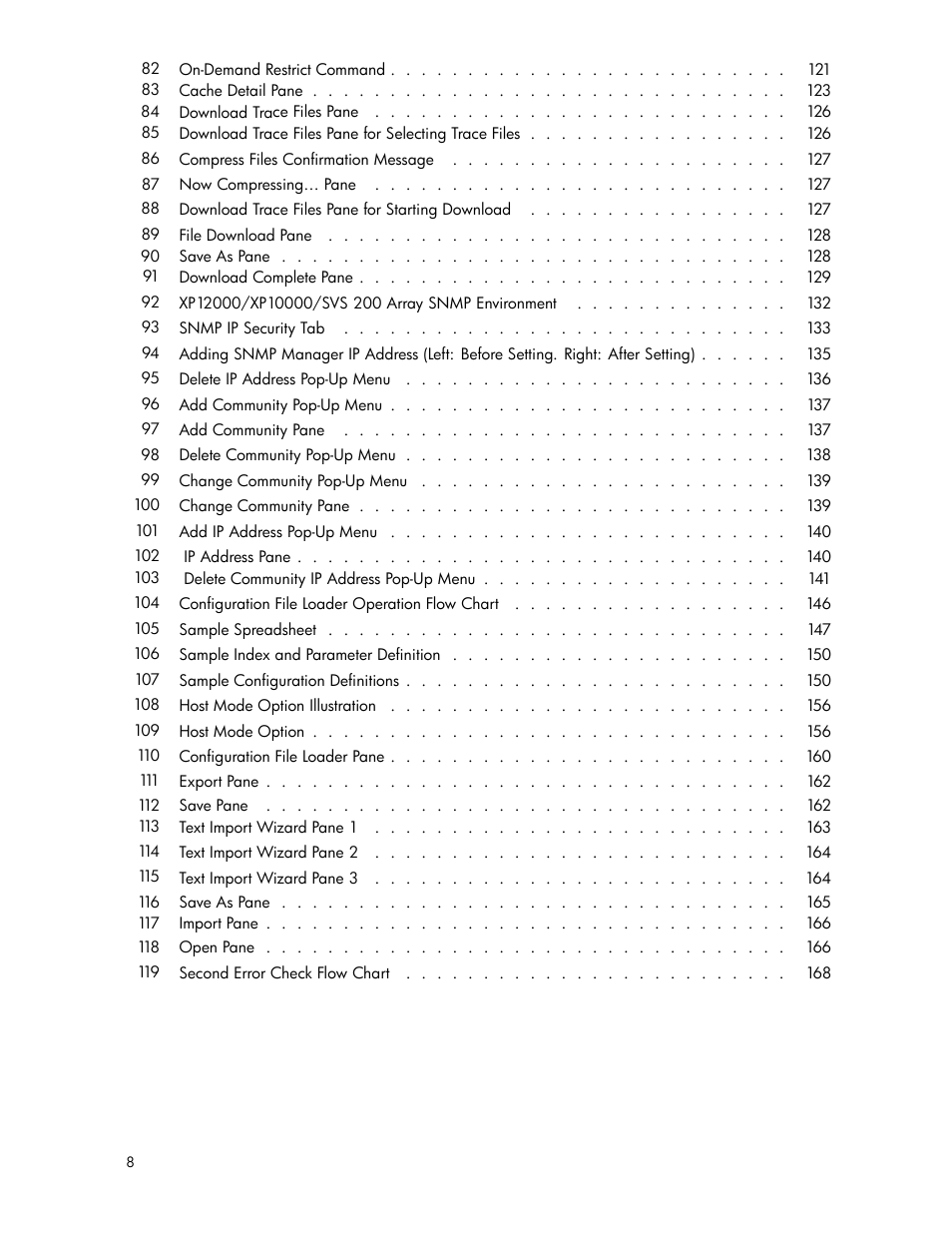 HP StorageWorks XP10000 Disk Array User Manual | Page 8 / 178