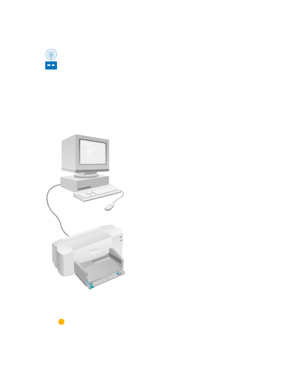 Printer software: your printer’s remote control, Tell the printer what you want, Printer software | Hp print settings box, Hp toolbox | HP Deskjet 720c Printer User Manual | Page 12 / 66