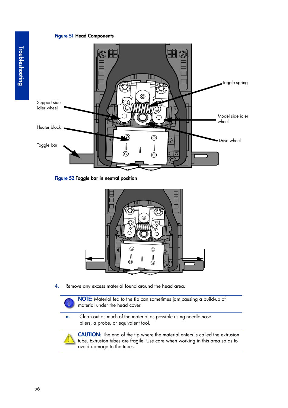 Troubl eshooting | HP Designjet 3D Printer series User Manual | Page 60 / 75