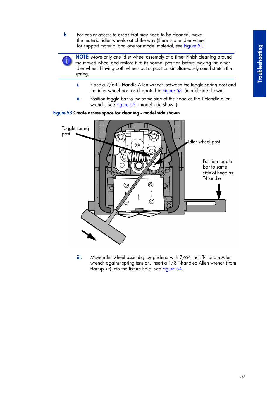 Tr oubl eshooting | HP Designjet 3D Printer series User Manual | Page 61 / 75