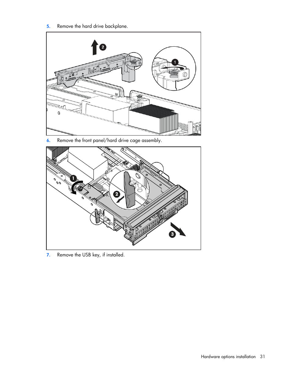 HP ProLiant BL465c G6 Server-Blade User Manual | Page 31 / 93