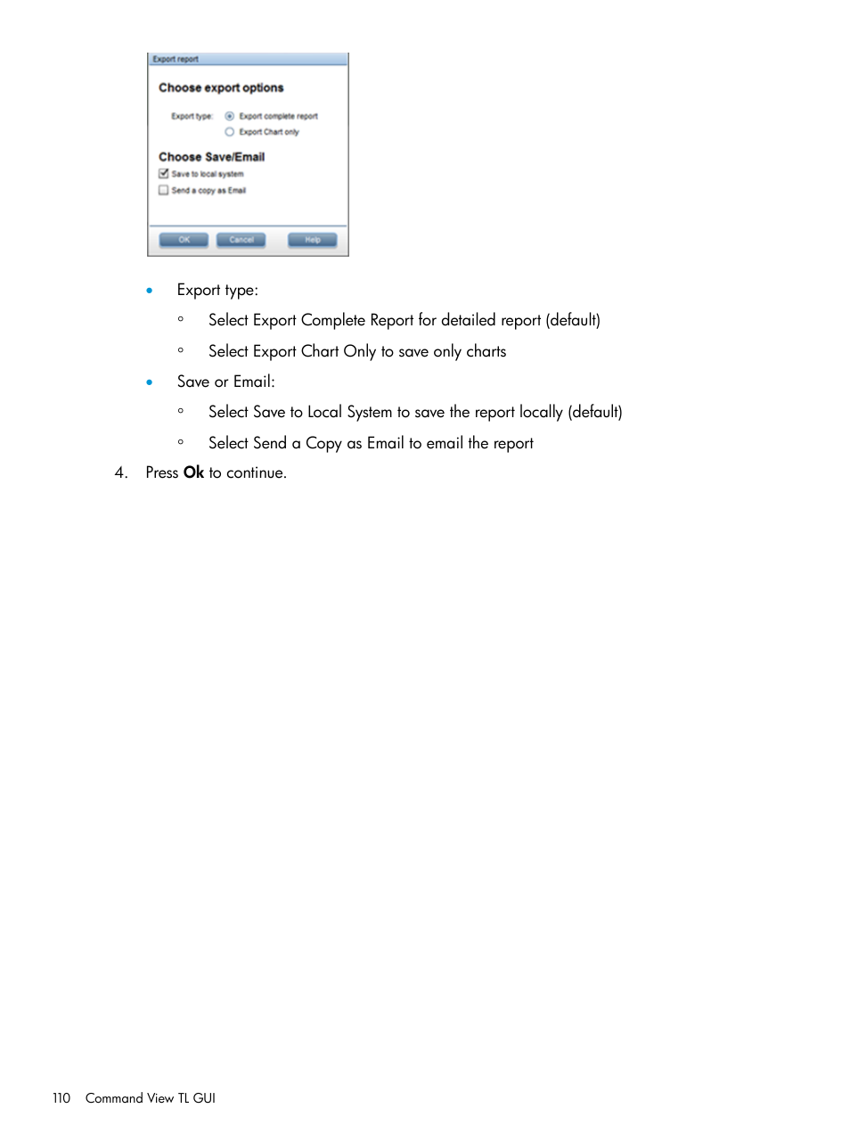 HP Command View for Tape Libraries Software User Manual | Page 110 / 276