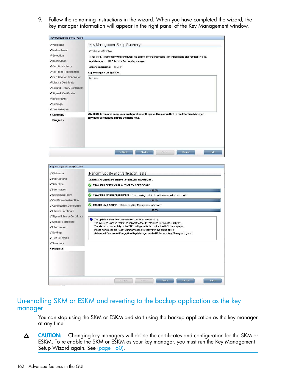 HP Command View for Tape Libraries Software User Manual | Page 162 / 276