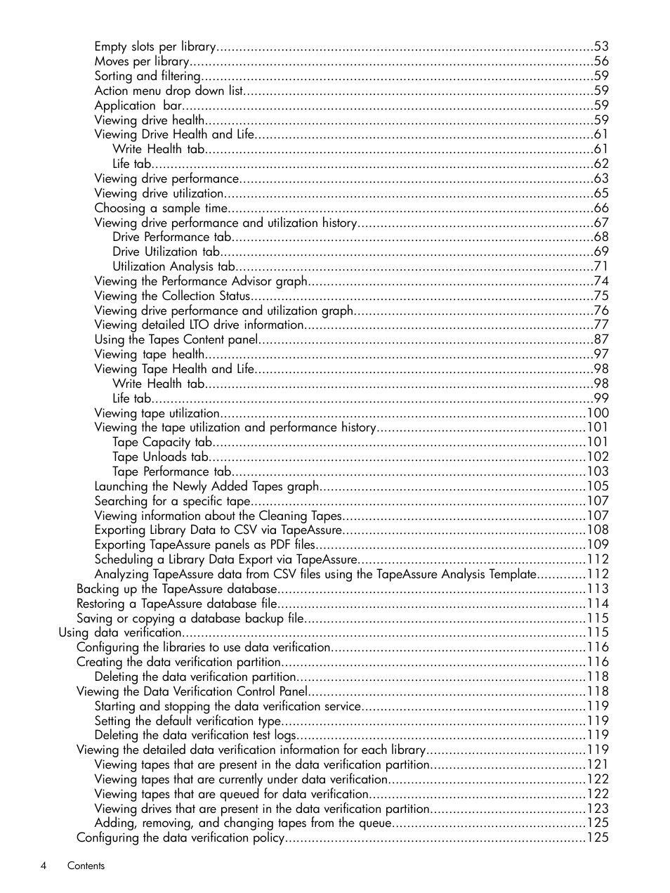 HP Command View for Tape Libraries Software User Manual | Page 4 / 276