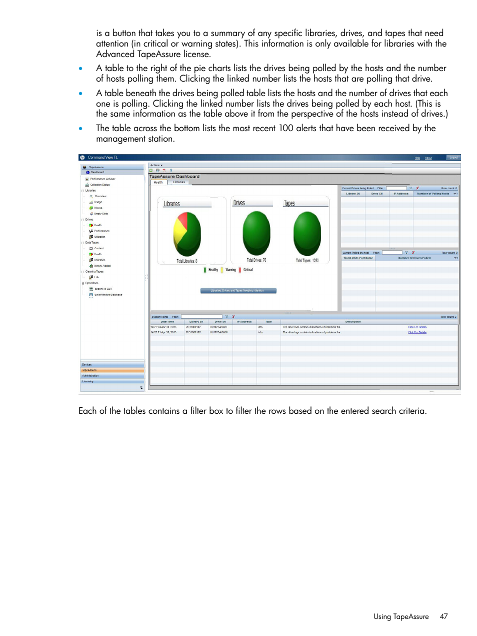 HP Command View for Tape Libraries Software User Manual | Page 47 / 276