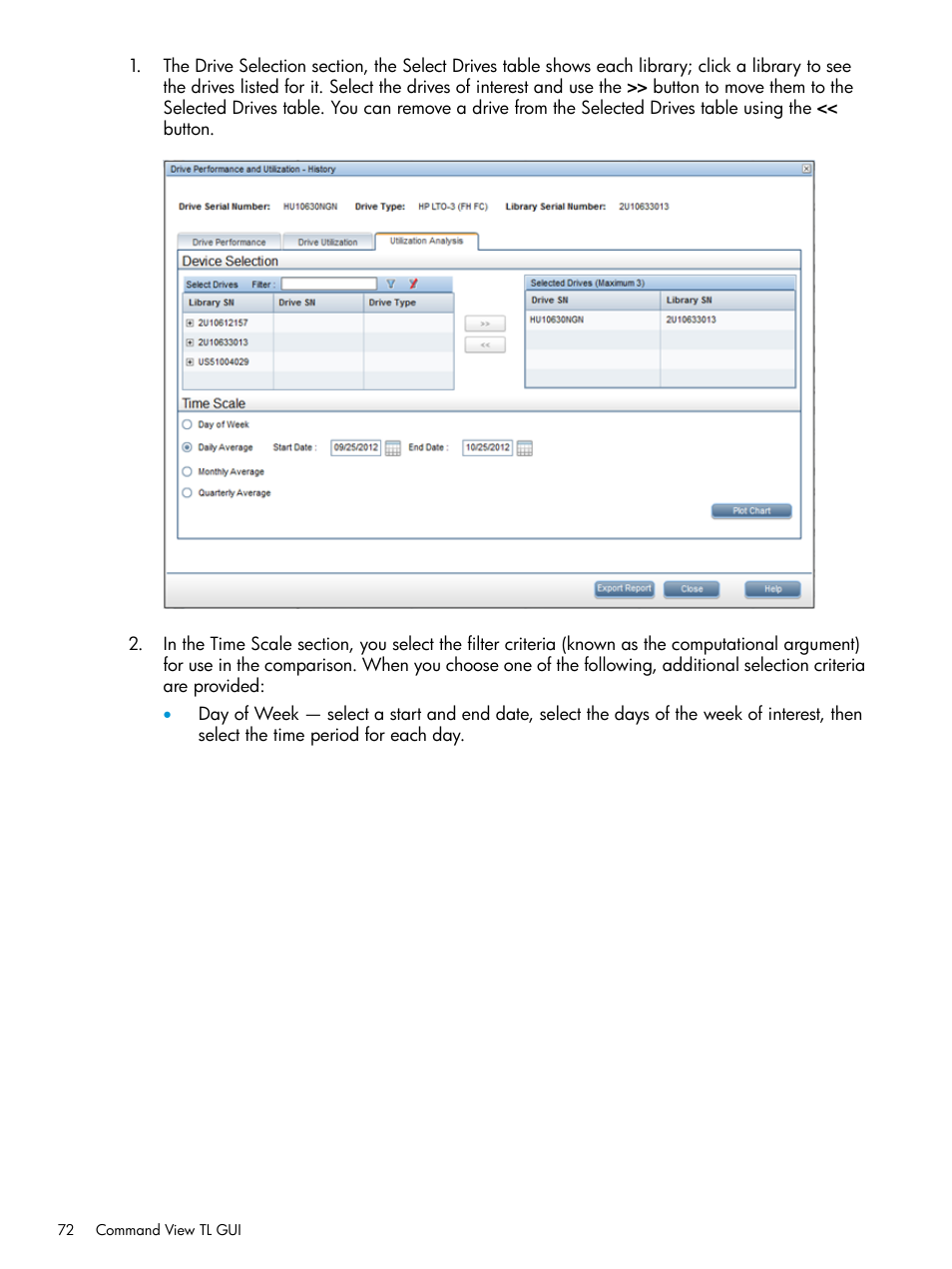 HP Command View for Tape Libraries Software User Manual | Page 72 / 276