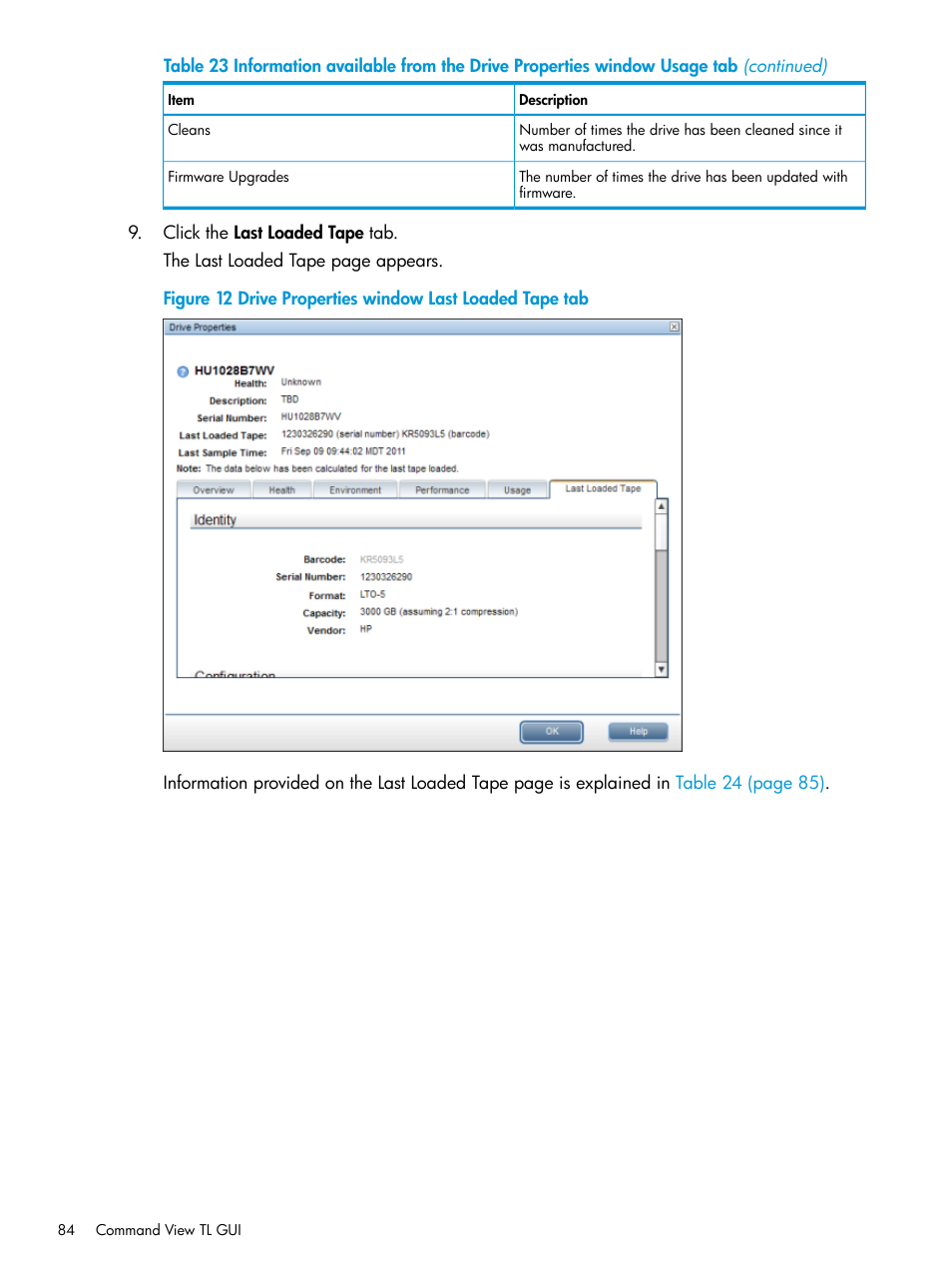 HP Command View for Tape Libraries Software User Manual | Page 84 / 276