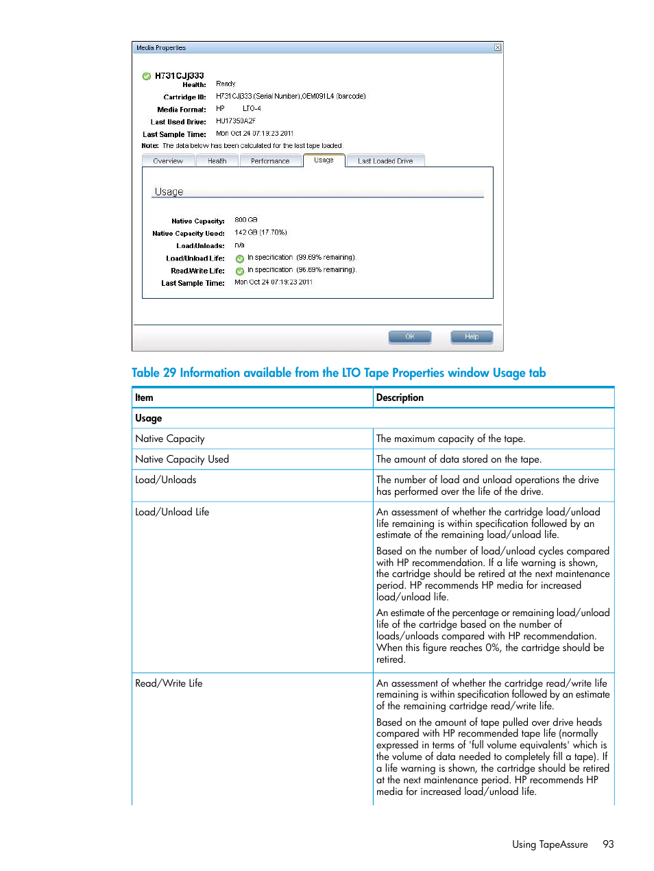 HP Command View for Tape Libraries Software User Manual | Page 93 / 276