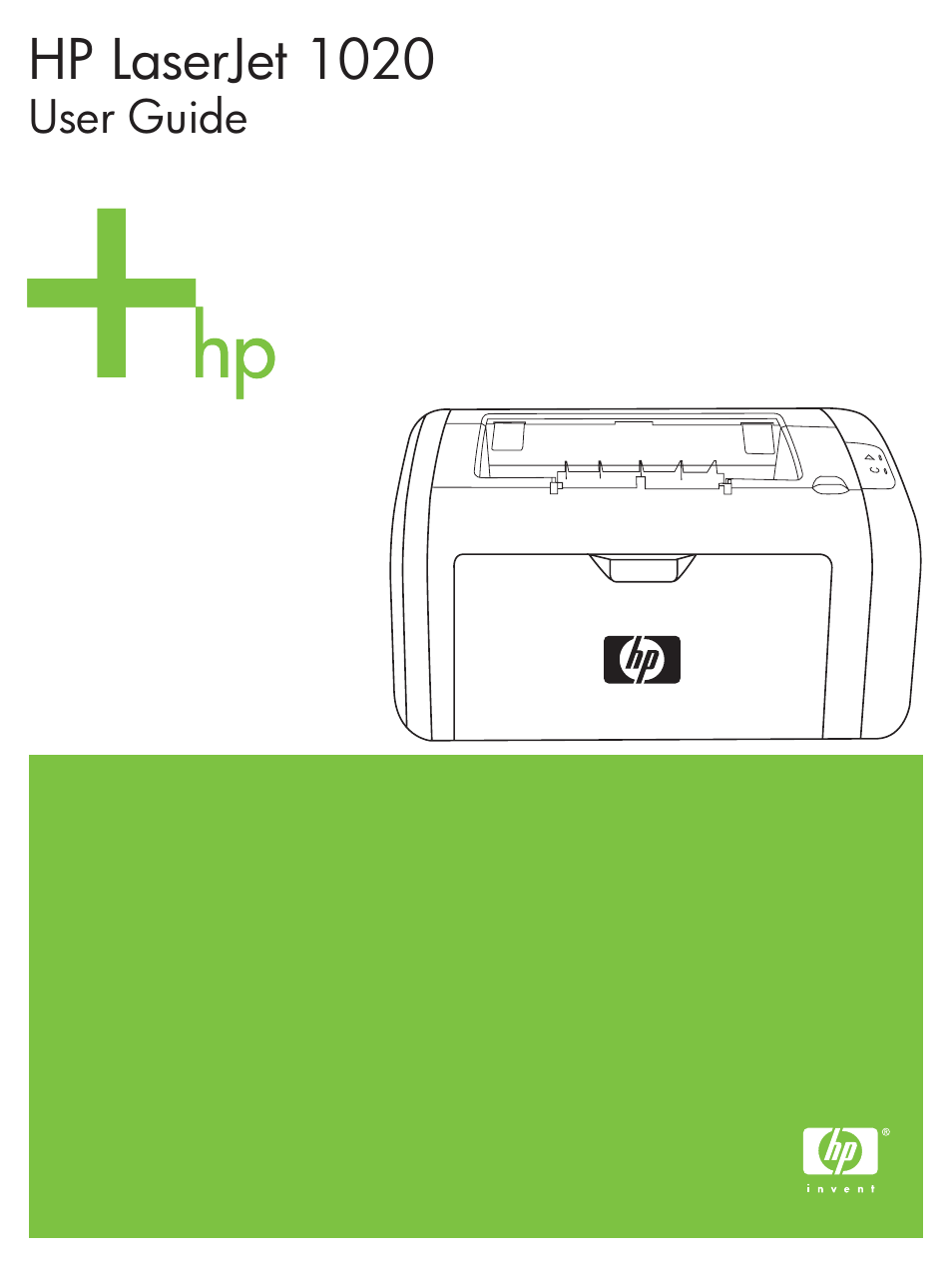 HP LaserJet 1020 Plus Printer User Manual | 114 pages