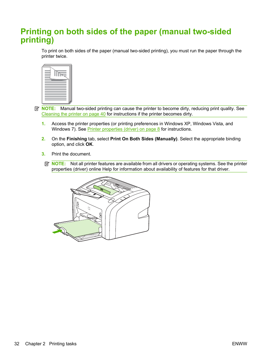 HP LaserJet 1020 Plus Printer User Manual | Page 42 / 114