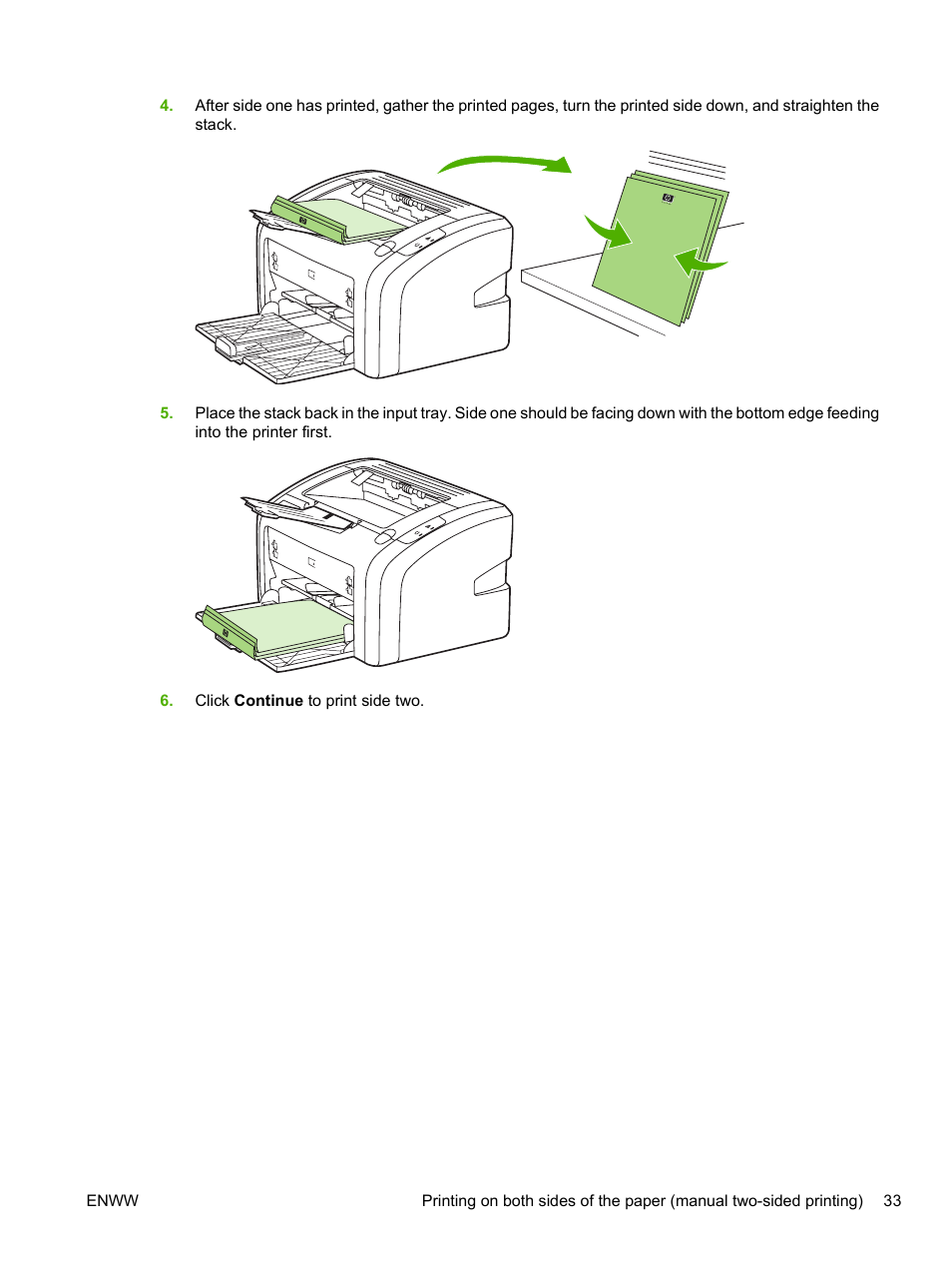 HP LaserJet 1020 Plus Printer User Manual | Page 43 / 114