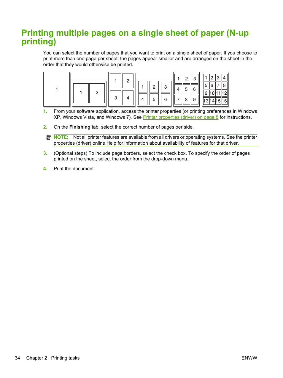 HP LaserJet 1020 Plus Printer User Manual | Page 44 / 114