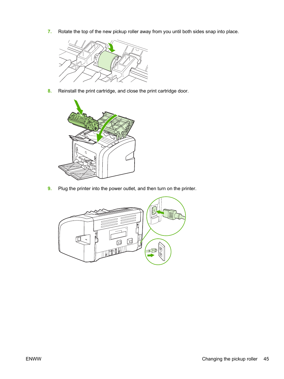 HP LaserJet 1020 Plus Printer User Manual | Page 55 / 114