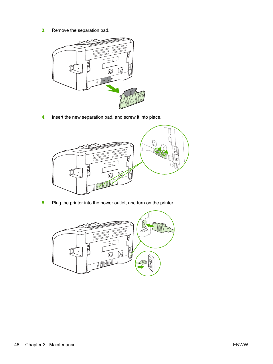 HP LaserJet 1020 Plus Printer User Manual | Page 58 / 114