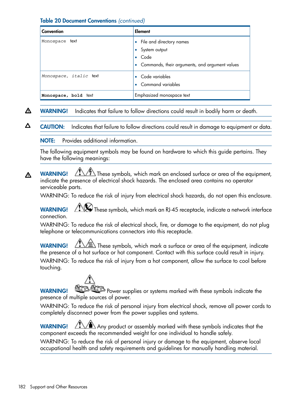 HP 12000 Virtual Library System EVA Gateway User Manual | Page 182 / 207