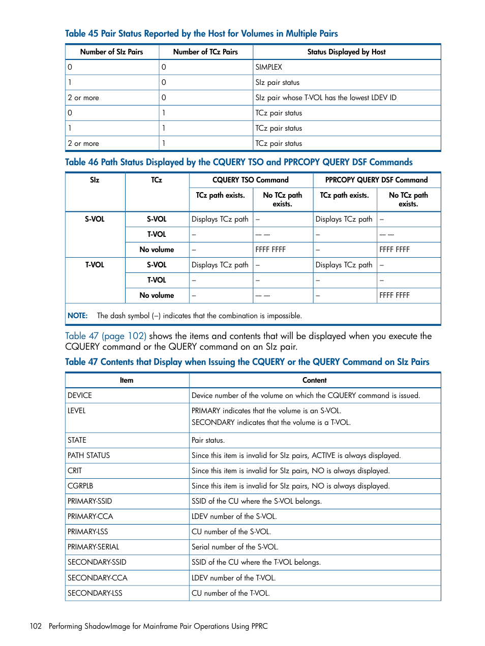 HP StorageWorks XP Remote Web Console Software User Manual | Page 102 / 114