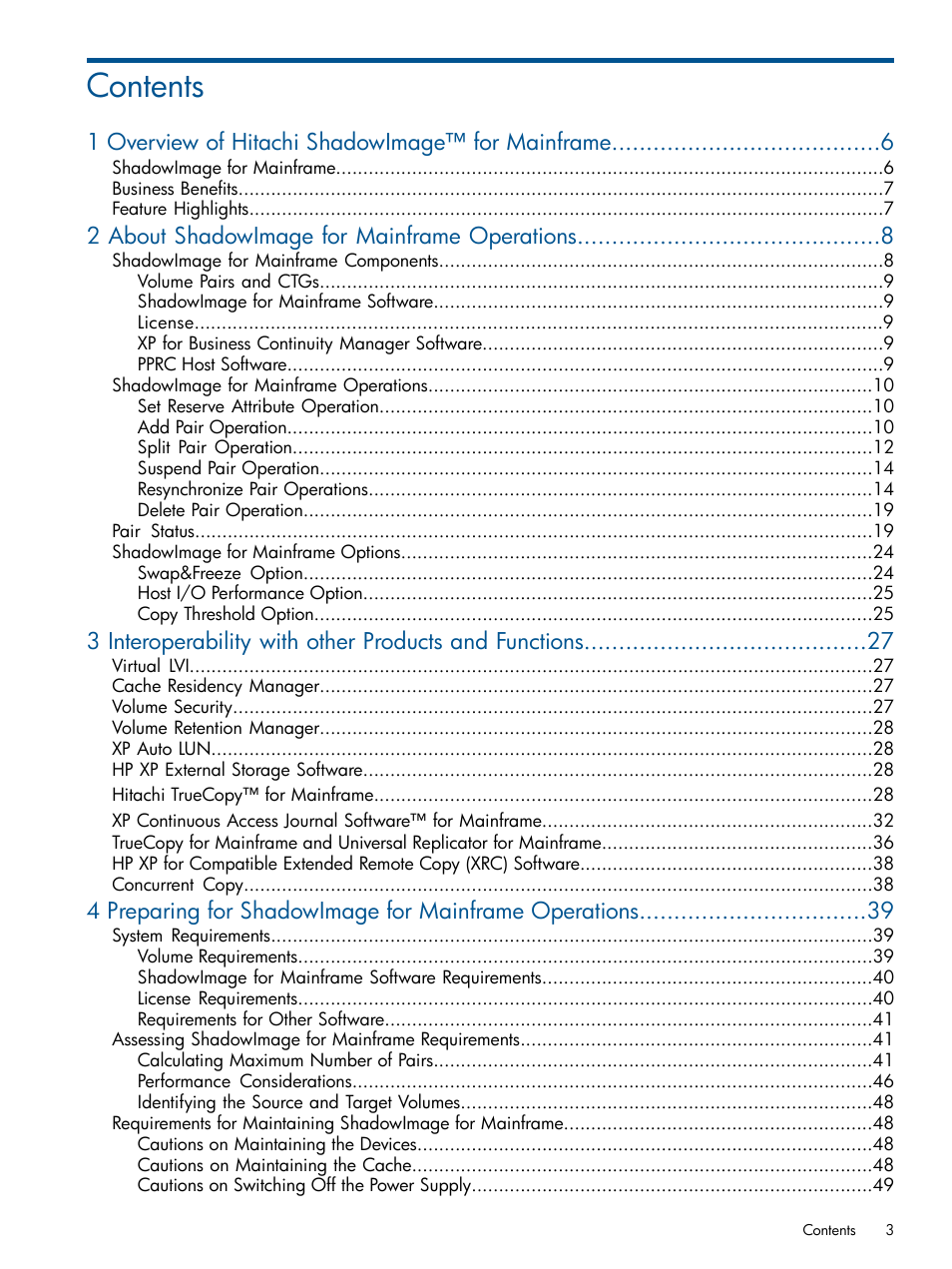 HP StorageWorks XP Remote Web Console Software User Manual | Page 3 / 114