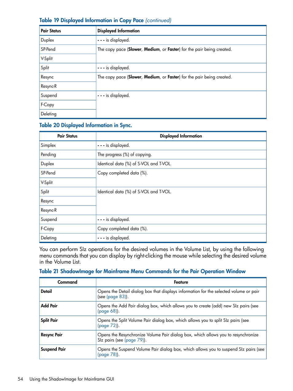 HP StorageWorks XP Remote Web Console Software User Manual | Page 54 / 114