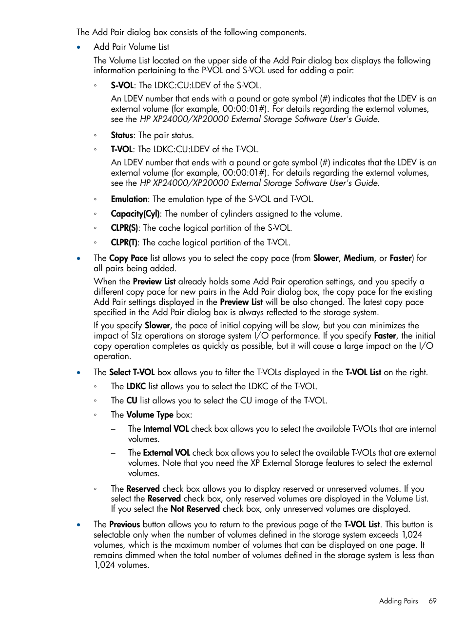 HP StorageWorks XP Remote Web Console Software User Manual | Page 69 / 114