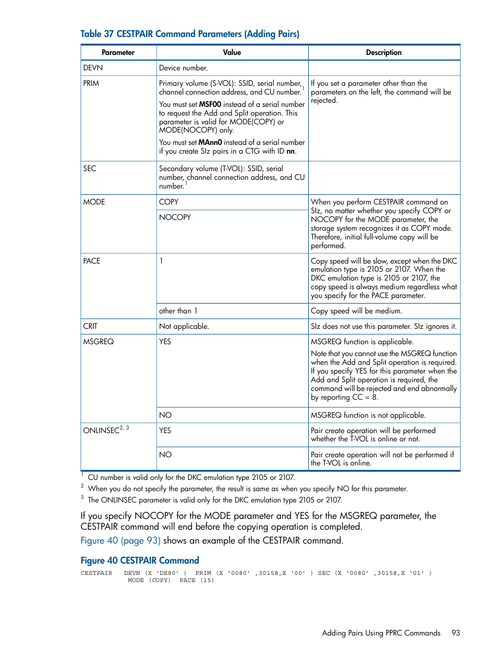 HP StorageWorks XP Remote Web Console Software User Manual | Page 93 / 114