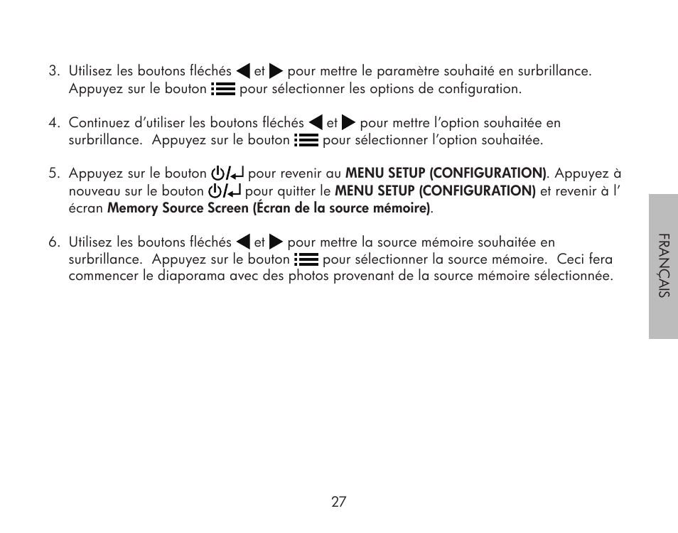 HP df300 Digital Picture Frame User Manual | Page 27 / 62